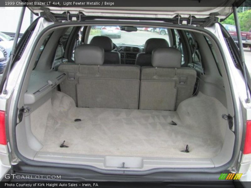 Light Pewter Metallic / Beige 1999 Chevrolet Blazer LT 4x4