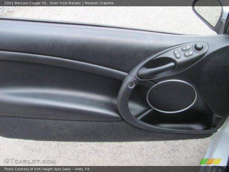 Silver Frost Metallic / Medium Graphite 2001 Mercury Cougar V6