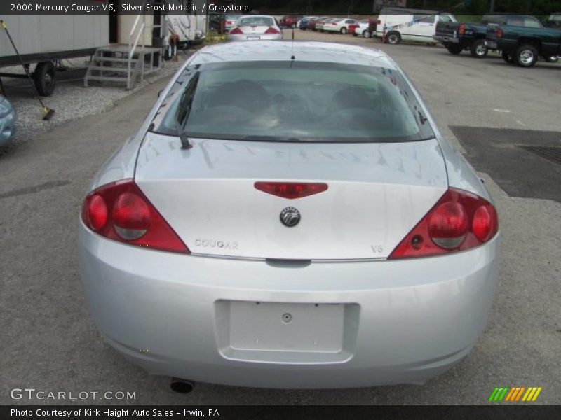 Silver Frost Metallic / Graystone 2000 Mercury Cougar V6
