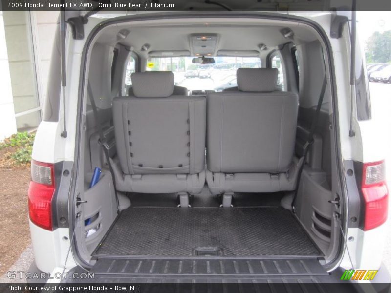 Omni Blue Pearl / Titanium 2009 Honda Element EX AWD
