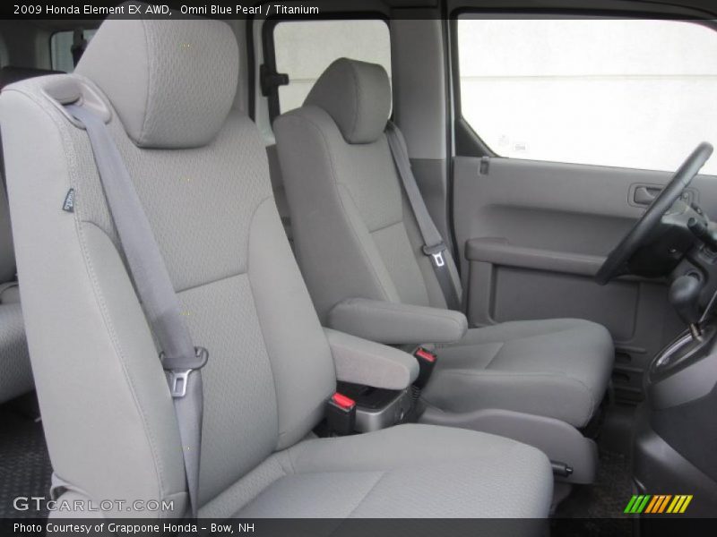 Omni Blue Pearl / Titanium 2009 Honda Element EX AWD