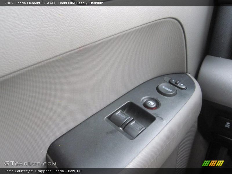 Omni Blue Pearl / Titanium 2009 Honda Element EX AWD