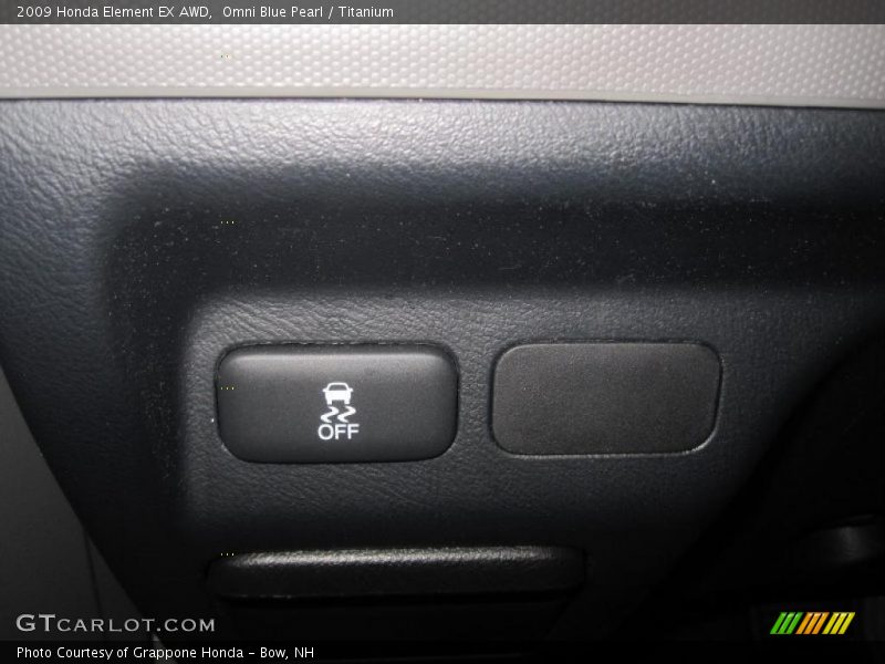 Omni Blue Pearl / Titanium 2009 Honda Element EX AWD