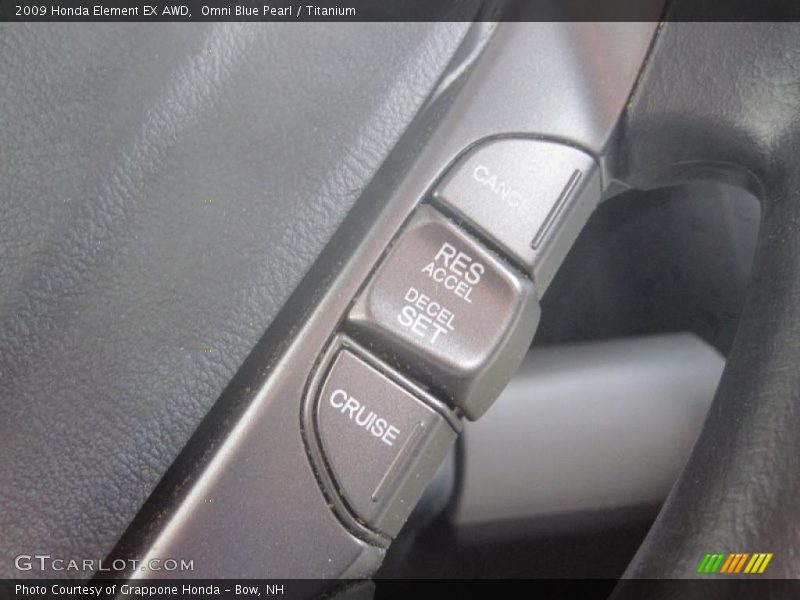 Omni Blue Pearl / Titanium 2009 Honda Element EX AWD