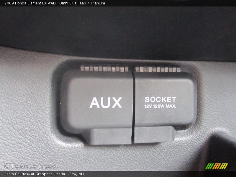 Omni Blue Pearl / Titanium 2009 Honda Element EX AWD