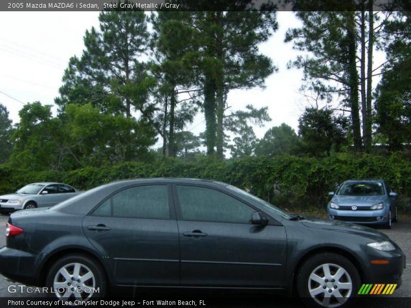Steel Gray Metallic / Gray 2005 Mazda MAZDA6 i Sedan