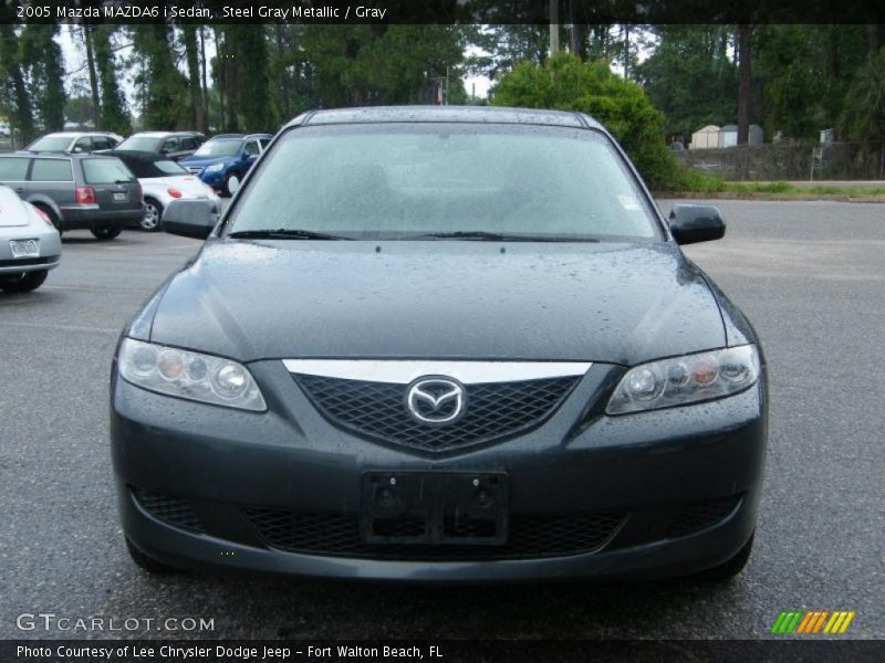 Steel Gray Metallic / Gray 2005 Mazda MAZDA6 i Sedan