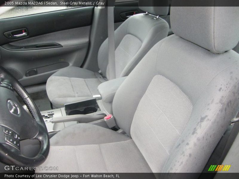 Steel Gray Metallic / Gray 2005 Mazda MAZDA6 i Sedan