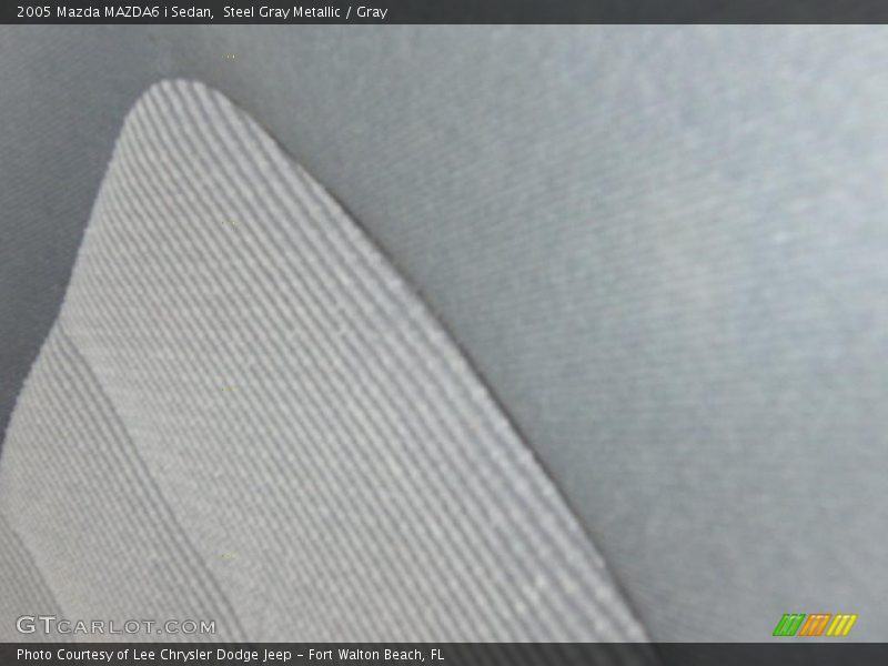 Steel Gray Metallic / Gray 2005 Mazda MAZDA6 i Sedan