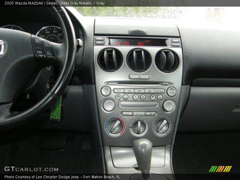Steel Gray Metallic / Gray 2005 Mazda MAZDA6 i Sedan