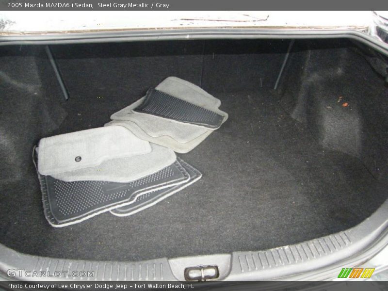 Steel Gray Metallic / Gray 2005 Mazda MAZDA6 i Sedan