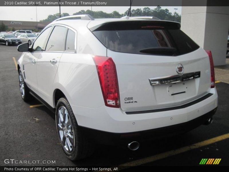 Platinum Ice Tricoat / Titanium/Ebony 2010 Cadillac SRX V6