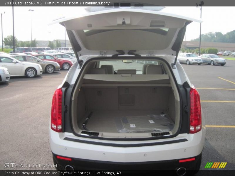 Platinum Ice Tricoat / Titanium/Ebony 2010 Cadillac SRX V6