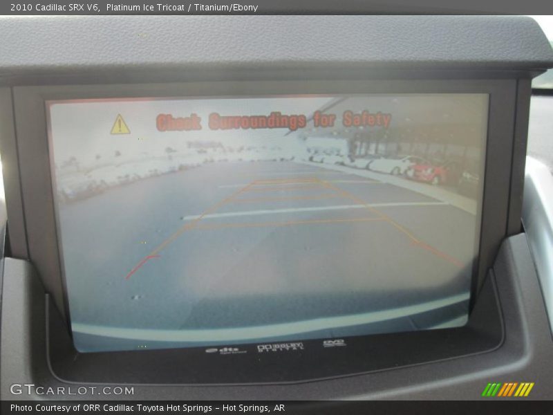 Platinum Ice Tricoat / Titanium/Ebony 2010 Cadillac SRX V6