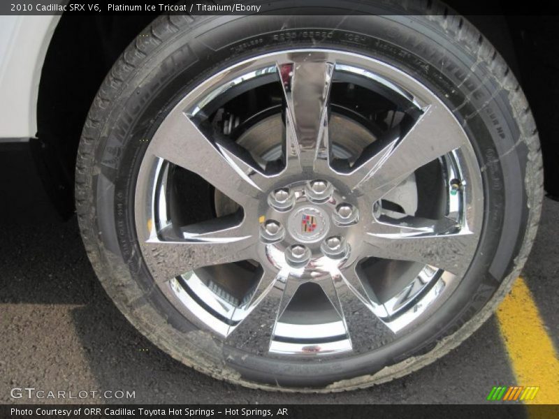 Platinum Ice Tricoat / Titanium/Ebony 2010 Cadillac SRX V6