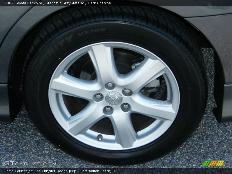 Magnetic Gray Metallic / Dark Charcoal 2007 Toyota Camry SE