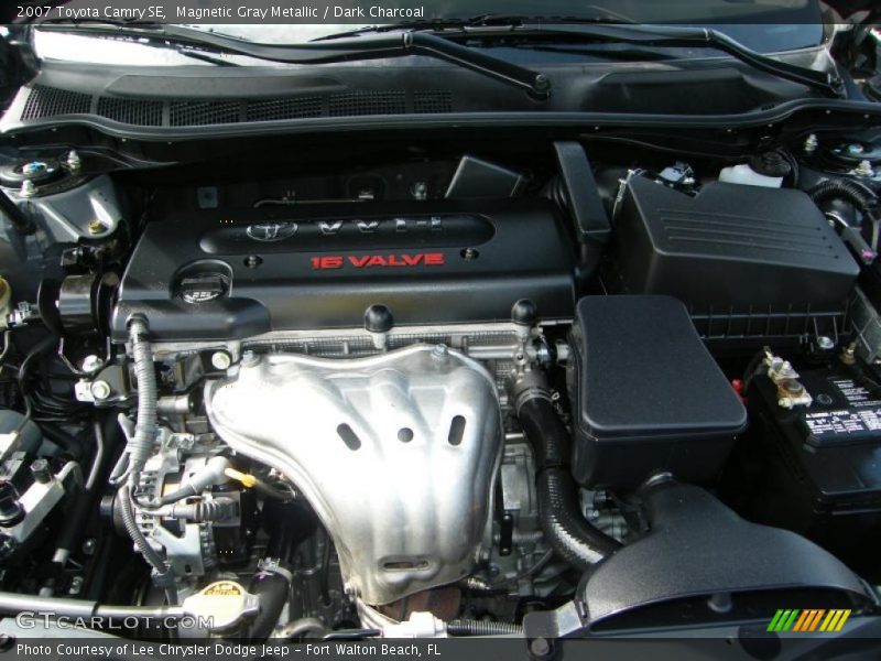 Magnetic Gray Metallic / Dark Charcoal 2007 Toyota Camry SE