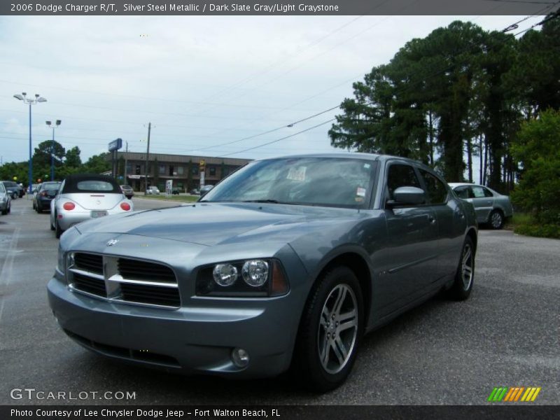 Silver Steel Metallic / Dark Slate Gray/Light Graystone 2006 Dodge Charger R/T