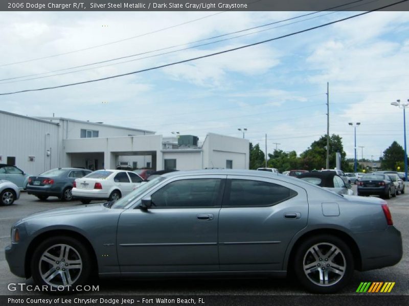 Silver Steel Metallic / Dark Slate Gray/Light Graystone 2006 Dodge Charger R/T