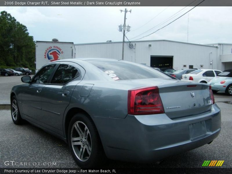 Silver Steel Metallic / Dark Slate Gray/Light Graystone 2006 Dodge Charger R/T