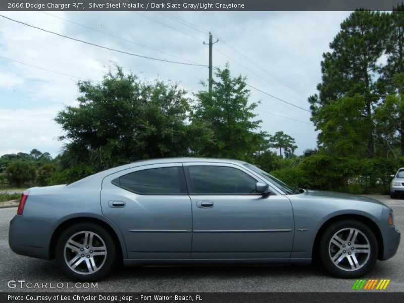 Silver Steel Metallic / Dark Slate Gray/Light Graystone 2006 Dodge Charger R/T