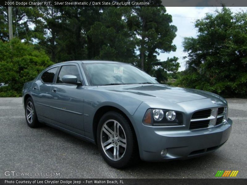 Silver Steel Metallic / Dark Slate Gray/Light Graystone 2006 Dodge Charger R/T