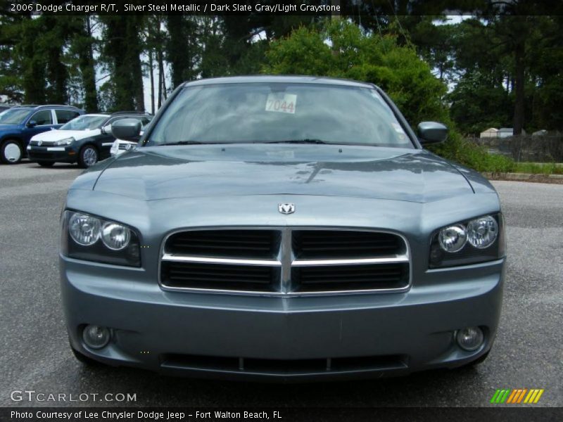 Silver Steel Metallic / Dark Slate Gray/Light Graystone 2006 Dodge Charger R/T