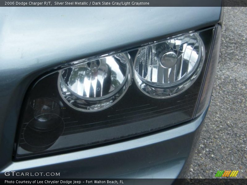 Silver Steel Metallic / Dark Slate Gray/Light Graystone 2006 Dodge Charger R/T