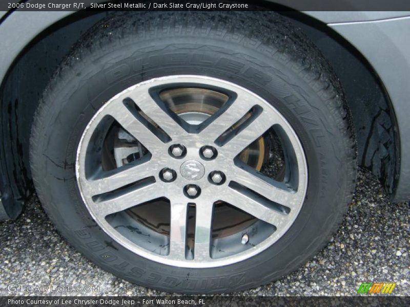 Silver Steel Metallic / Dark Slate Gray/Light Graystone 2006 Dodge Charger R/T