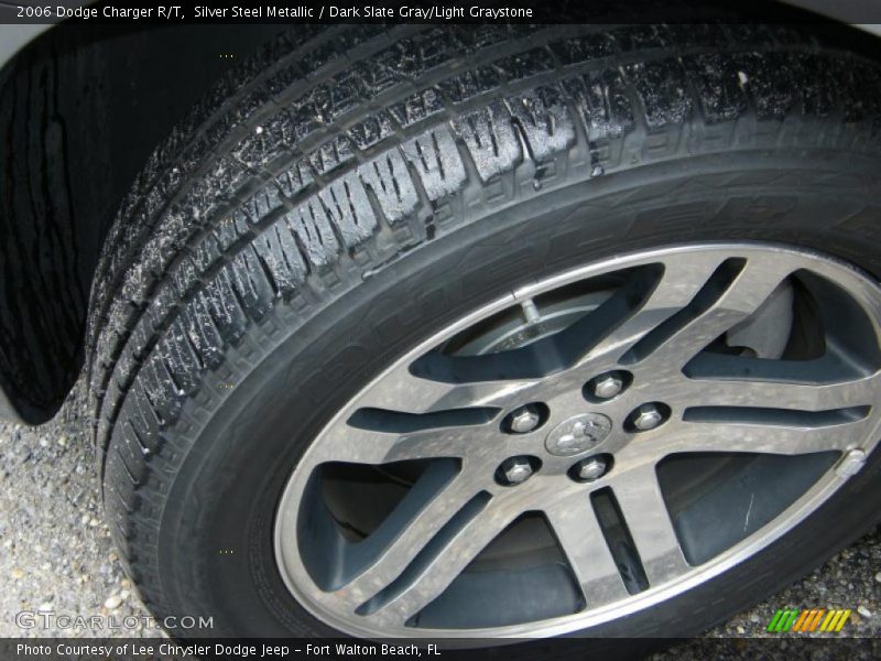 Silver Steel Metallic / Dark Slate Gray/Light Graystone 2006 Dodge Charger R/T