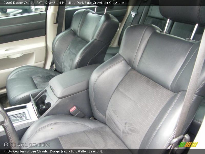 Silver Steel Metallic / Dark Slate Gray/Light Graystone 2006 Dodge Charger R/T