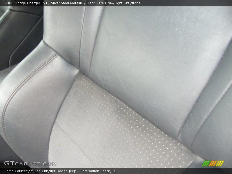 Silver Steel Metallic / Dark Slate Gray/Light Graystone 2006 Dodge Charger R/T