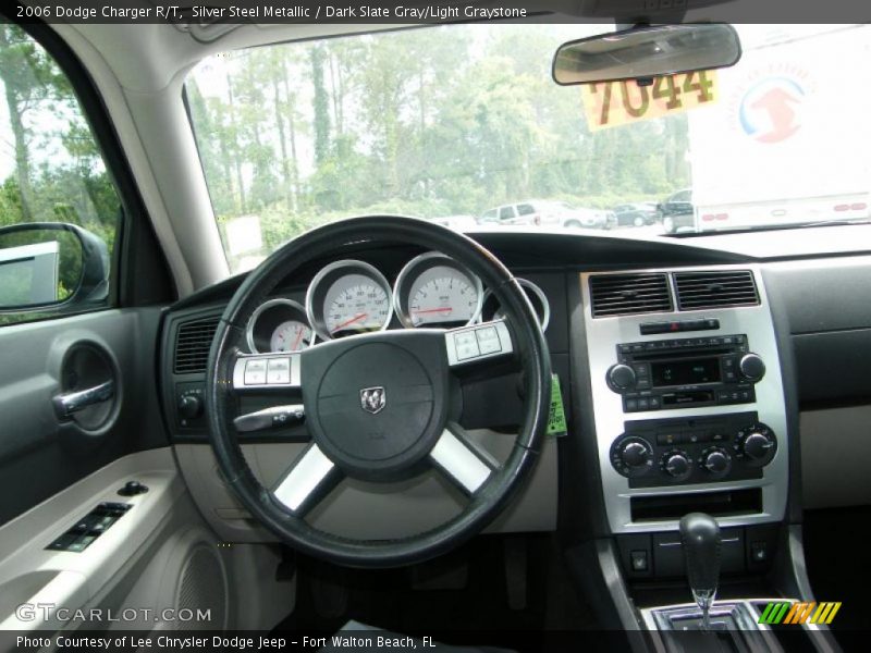 Silver Steel Metallic / Dark Slate Gray/Light Graystone 2006 Dodge Charger R/T