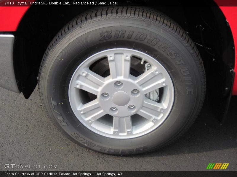 Radiant Red / Sand Beige 2010 Toyota Tundra SR5 Double Cab