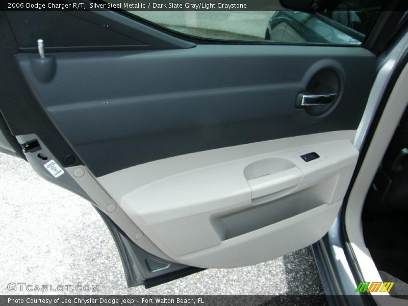 Silver Steel Metallic / Dark Slate Gray/Light Graystone 2006 Dodge Charger R/T