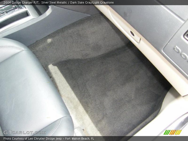 Silver Steel Metallic / Dark Slate Gray/Light Graystone 2006 Dodge Charger R/T