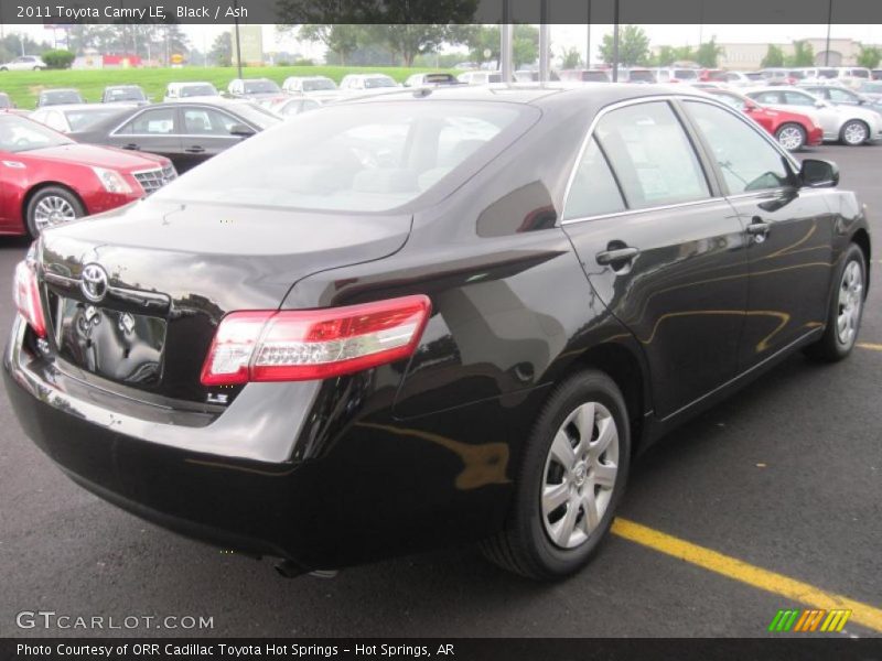 Black / Ash 2011 Toyota Camry LE