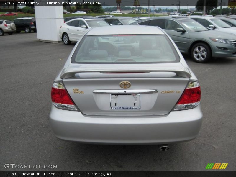Lunar Mist Metallic / Stone Gray 2006 Toyota Camry LE