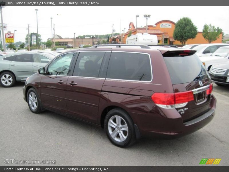 Dark Cherry Pearl / Ivory 2009 Honda Odyssey Touring