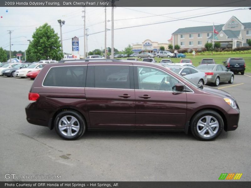 Dark Cherry Pearl / Ivory 2009 Honda Odyssey Touring