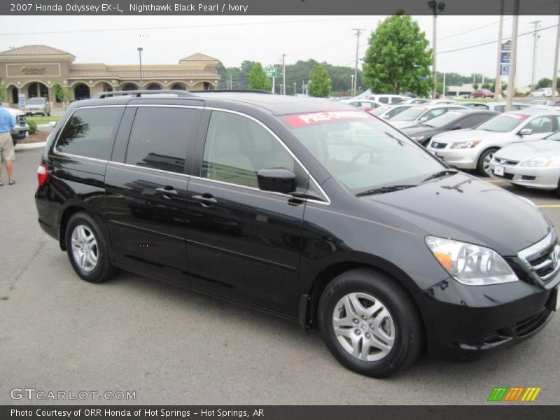 Nighthawk Black Pearl / Ivory 2007 Honda Odyssey EX-L