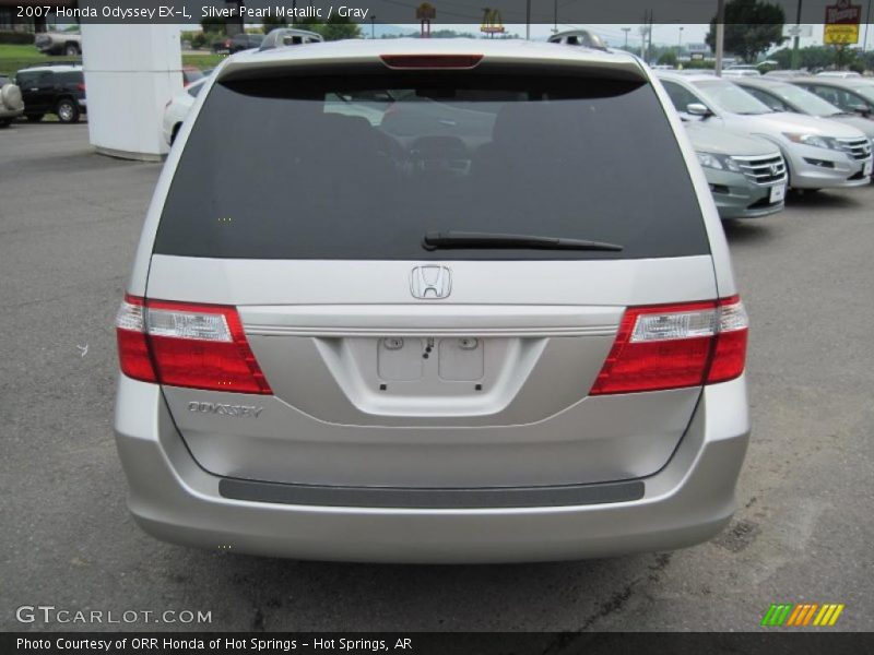 Silver Pearl Metallic / Gray 2007 Honda Odyssey EX-L