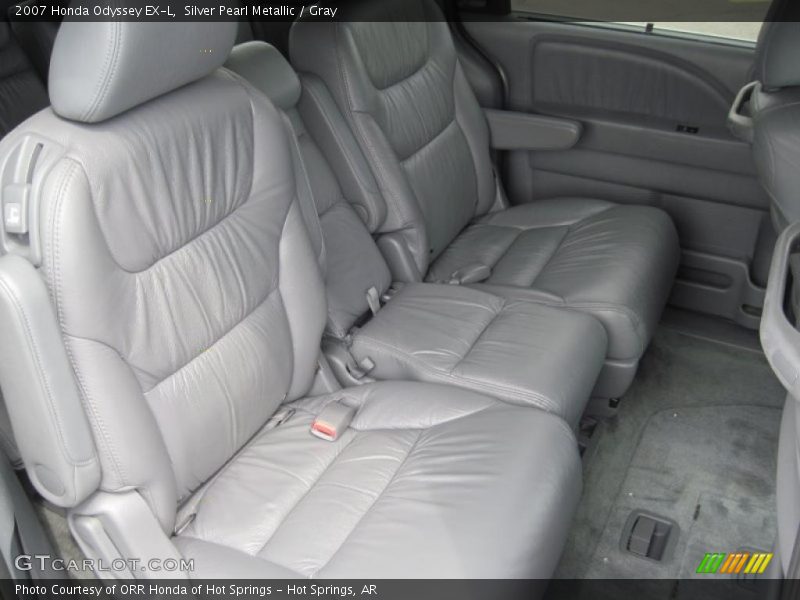 Silver Pearl Metallic / Gray 2007 Honda Odyssey EX-L