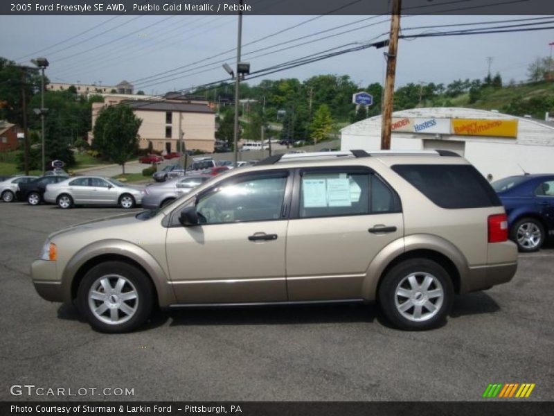 Pueblo Gold Metallic / Pebble 2005 Ford Freestyle SE AWD