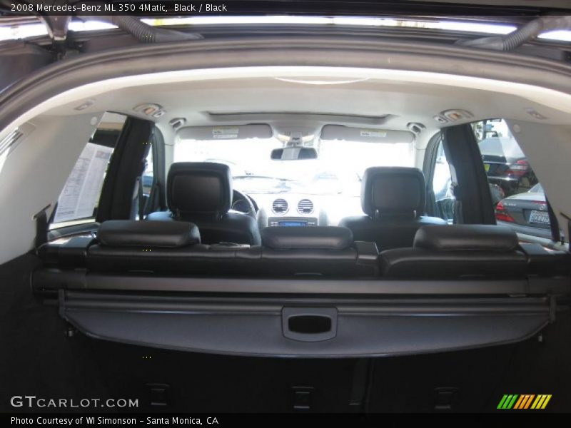 Black / Black 2008 Mercedes-Benz ML 350 4Matic