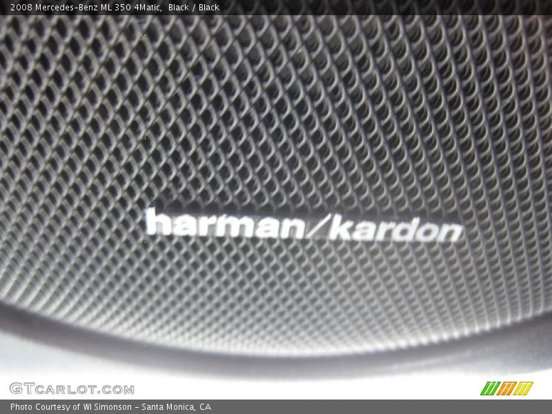 Black / Black 2008 Mercedes-Benz ML 350 4Matic