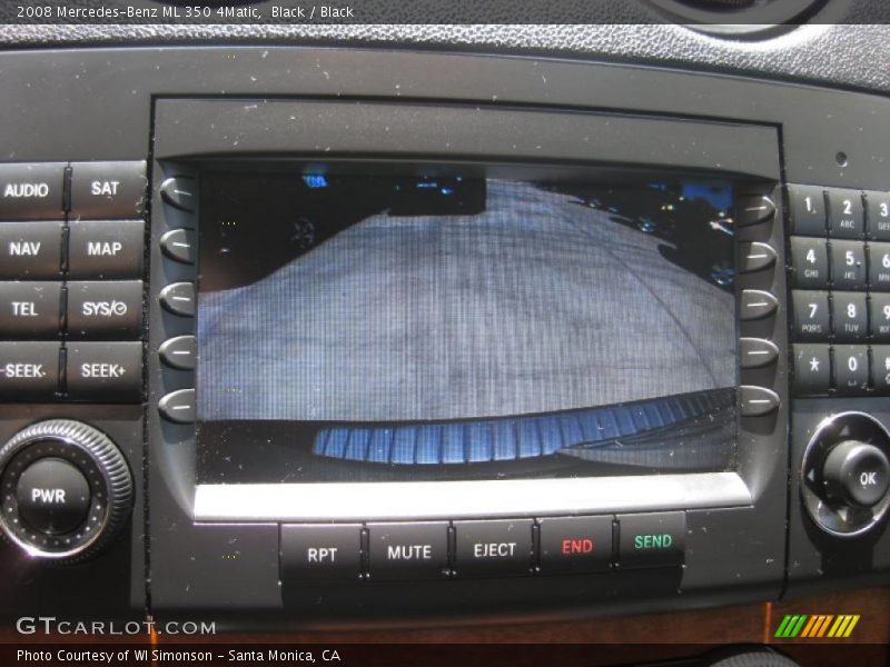 Black / Black 2008 Mercedes-Benz ML 350 4Matic