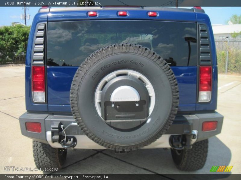 All-Terrain Blue / Ebony Black 2008 Hummer H2 SUV