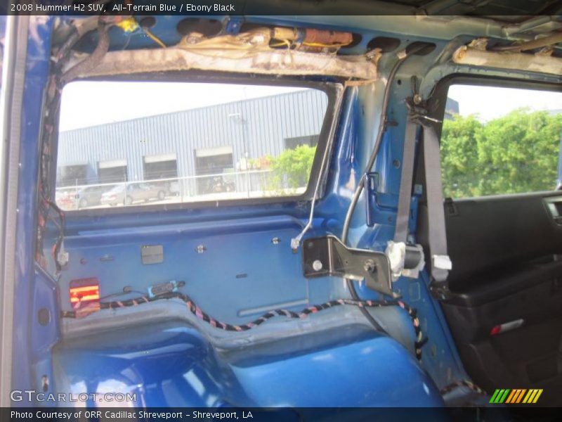 All-Terrain Blue / Ebony Black 2008 Hummer H2 SUV