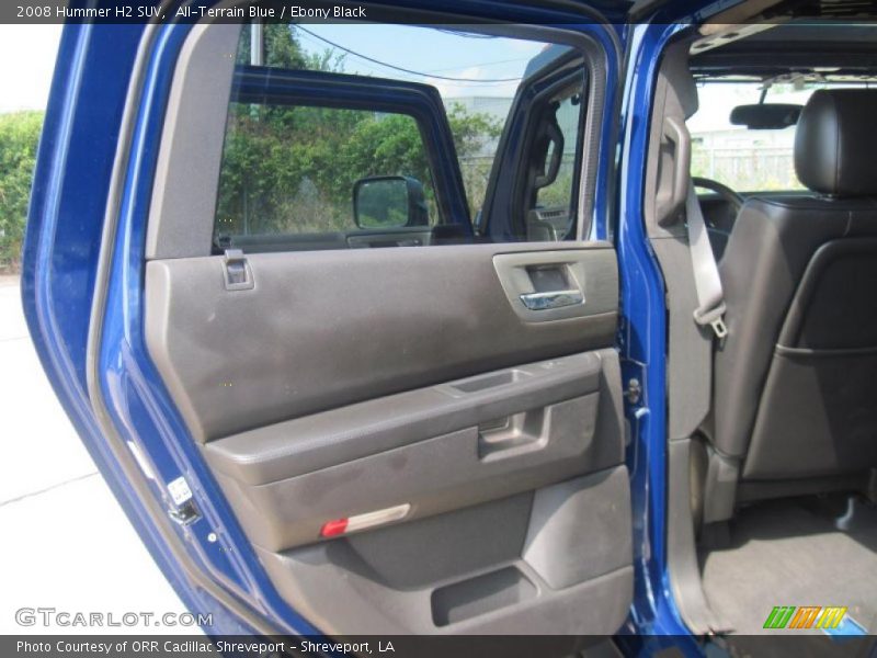 All-Terrain Blue / Ebony Black 2008 Hummer H2 SUV